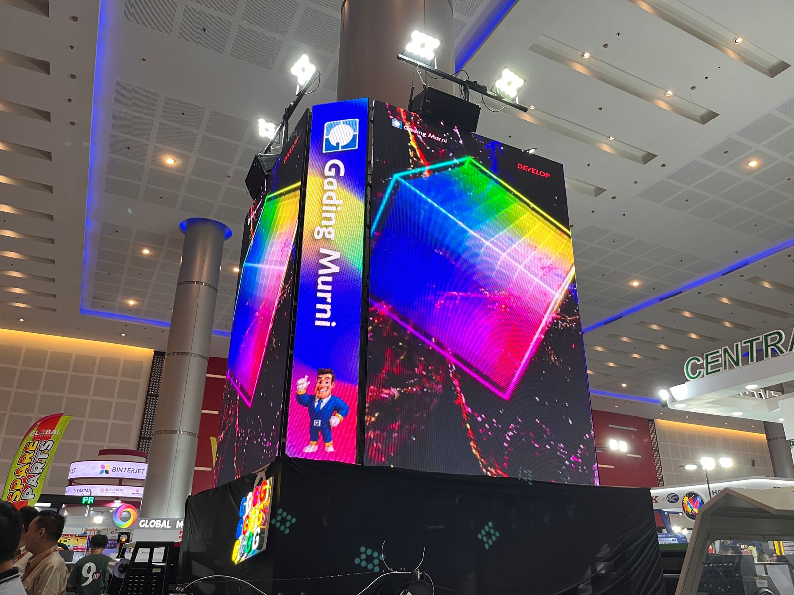 Mercusuar LED Videotron - PT Gading Murni