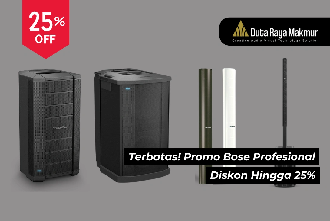 Terbatas! Promo Bose Profesional - Diskon Hingga 25%