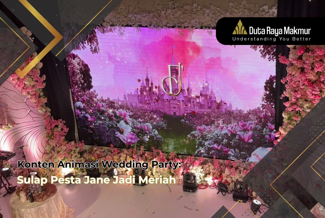 Konten Animasi Wedding Party: Sulap Pesta Jane Jadi Meriah