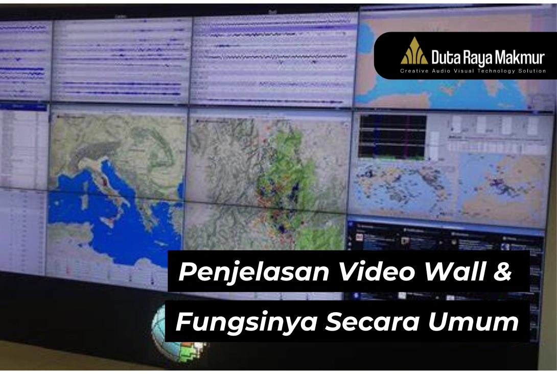 Video Wall Adalah Layar Digital yang Memiliki Banyak Fungsi. Cek di Sini!
