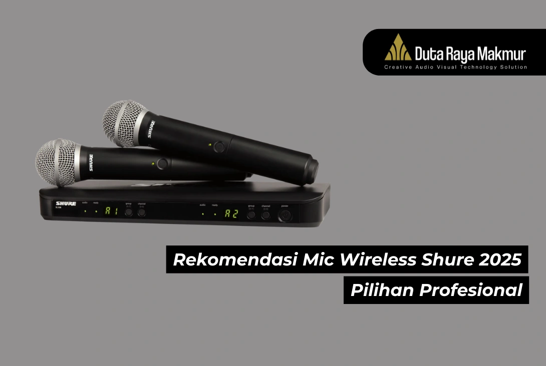 Rekomendasi Mic Wireless Shure 2025 - Pilihan Profesional
