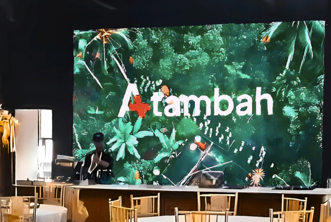 Atambah Supermarket Bali - Audiovisual Permanent Installation
