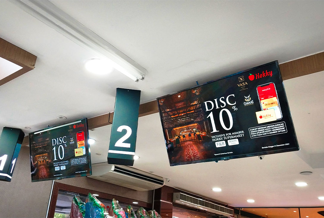 Hokky Fruit Supermarket MERR - Signage Installation