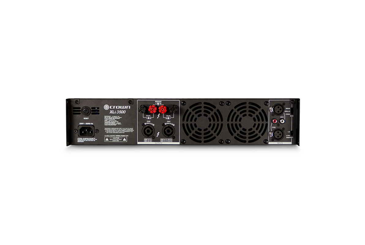 CROWN XLi 3500 POWER AMPLIFIER | AMPLIFIER PROFESIONAL