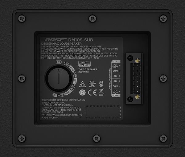 BOSE DESIGNMAX DM10S-SUB | SPEAKER PASIF PROFESIONAL